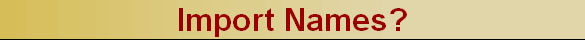 Import Names?