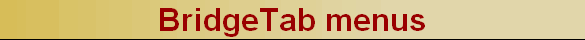 BridgeTab menus